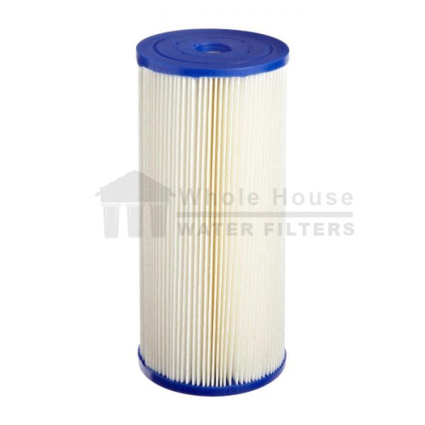 "unicel pleated sediment filter for big blue 10 micron 10inch"