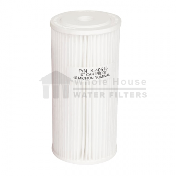 "Whole House pleated sediment filter for big blue 10 micron 10inch"
