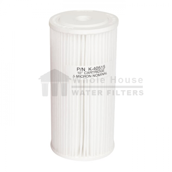 "Whole House pleated sediment filter for big blue 5 micron 10inch"